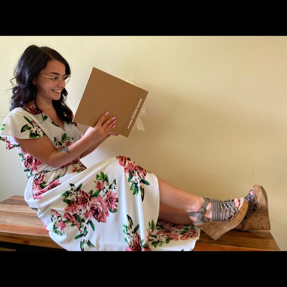 Scobe Maxi Wrap Dress